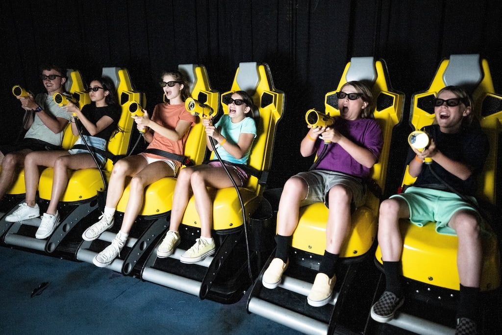 XD Dark Ride at CJ Barrymore's Family Entertainment Center
